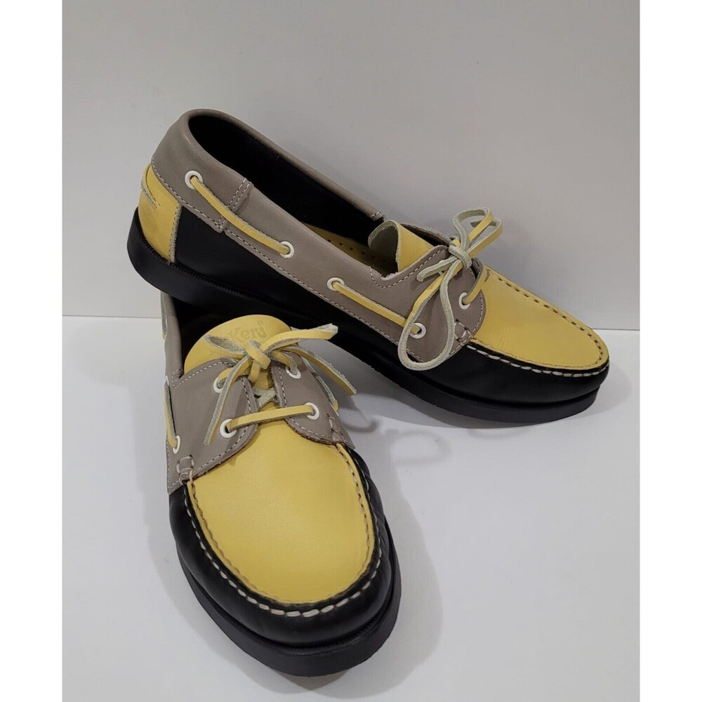 Kickers NEW Mens Leather Moccasins Loafers Portugal Slip On EU-44 US-9.5